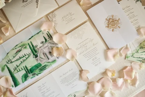 the extraordinaire tuscany villa la foce valdorcia estate wedding