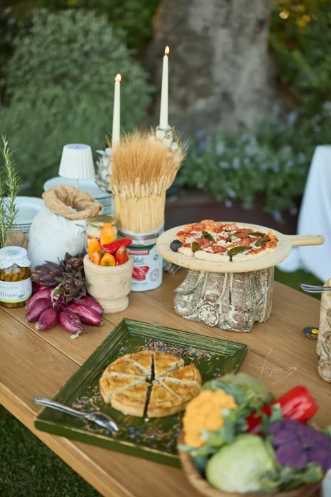 the extraordinaire umbria villa valentini bonaparte chic pizza party