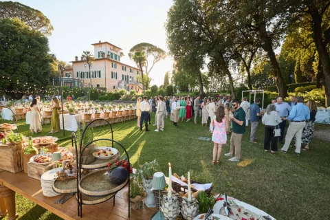 the extraordinaire umbria villa valentini bonaparte chic pizza party