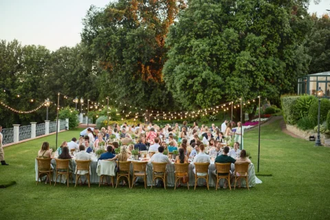 the extraordinaire umbria villa valentini bonaparte chic pizza party