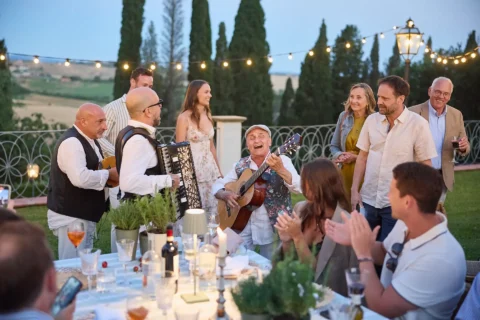 the extraordinaire umbria villa valentini bonaparte chic pizza party
