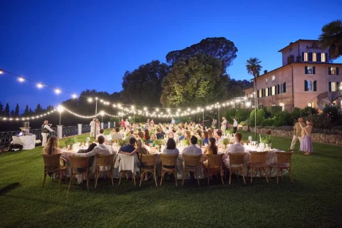 the extraordinaire umbria villa valentini bonaparte chic pizza party