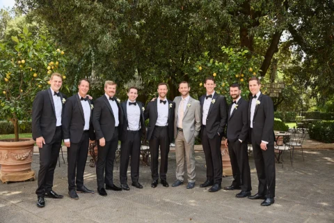 the extraordinaire umbria villa valentini bonaparte enchanting garden wedding