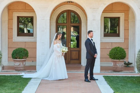 the extraordinaire umbria villa valentini bonaparte enchanting garden wedding