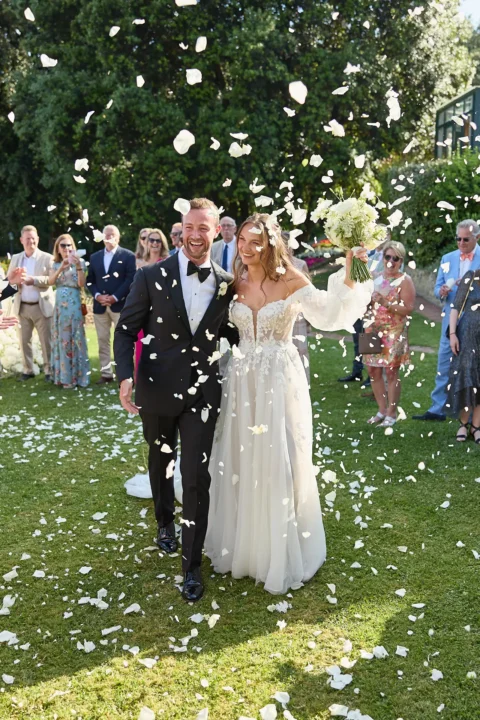 the extraordinaire umbria villa valentini bonaparte enchanting garden wedding