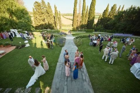 the extraordinaire umbria villa valentini bonaparte enchanting garden wedding