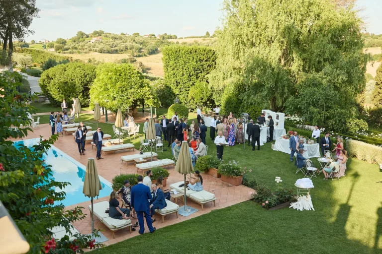 the extraordinaire umbria villa valentini bonaparte enchanting garden wedding