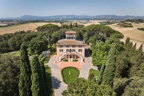 the extraordinaire umbria villa valentini bonaparte luxury private villa wedding