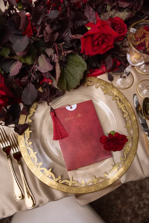 the extraordinaire umbria villa valentini bonaparte white and red welcome party