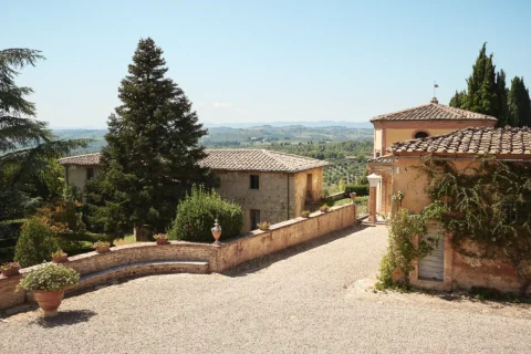 the extraordinaire villa catignano vivid designer celebration