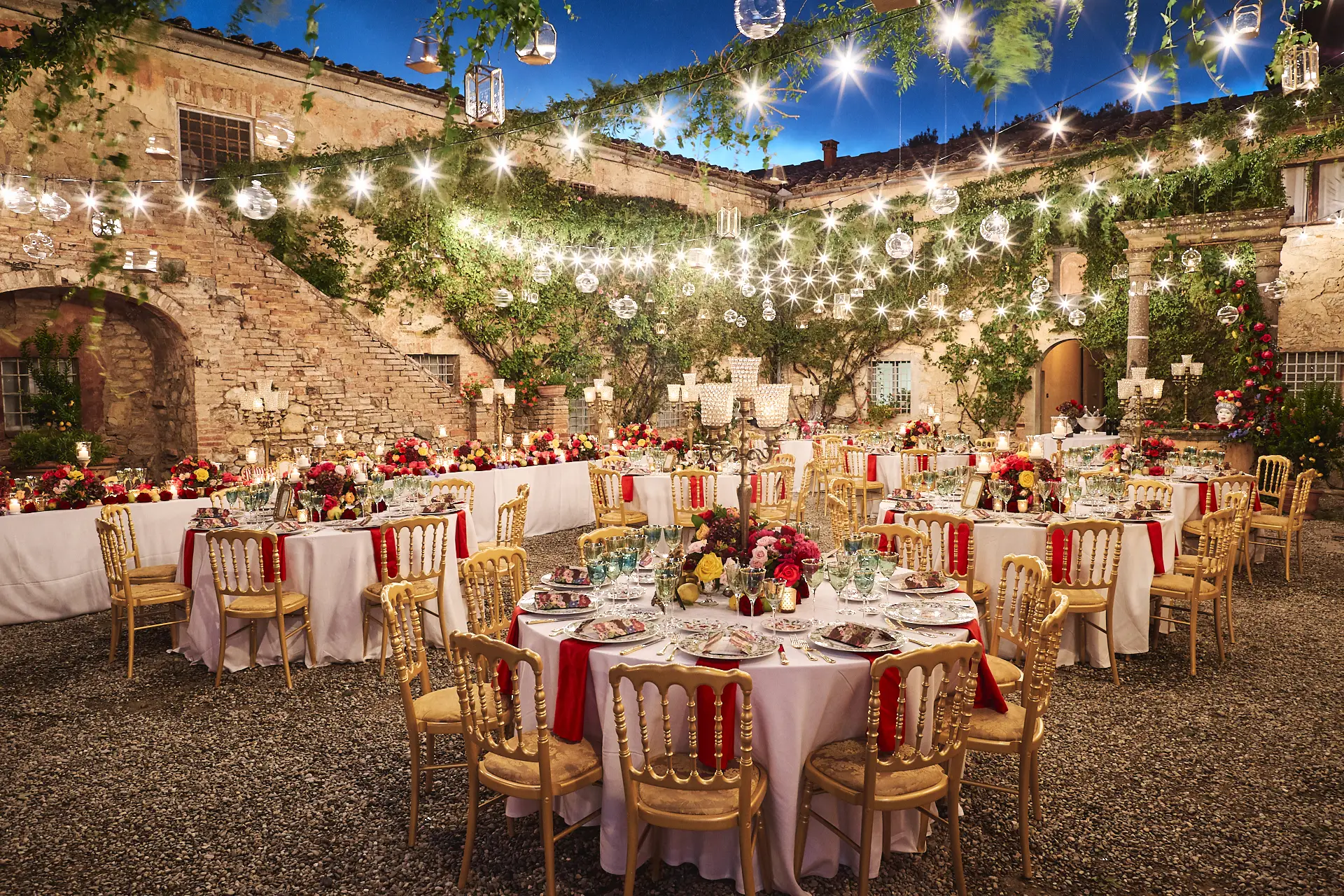 the extraordinaire villa catignano vivid designer celebration