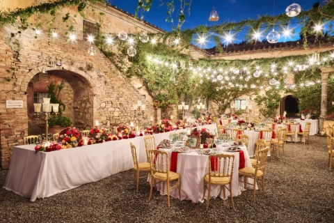 the extraordinaire villa catignano vivid designer celebration