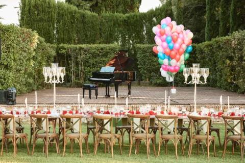 the extraordinaire villa di geggiano al fresco barbecue welcome