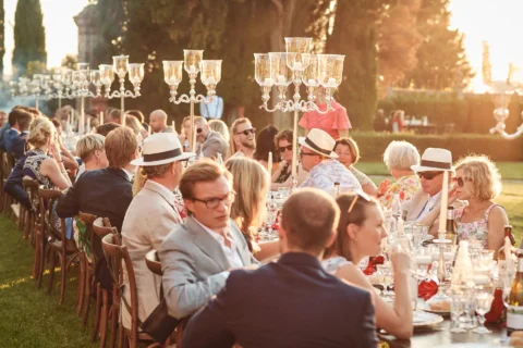 the extraordinaire villa di geggiano al fresco barbecue welcome