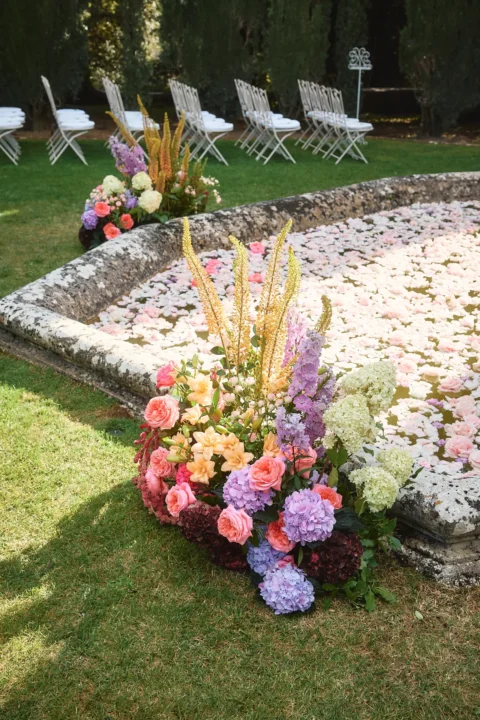 the extraordinaire villa la foce enchanted garden celebration