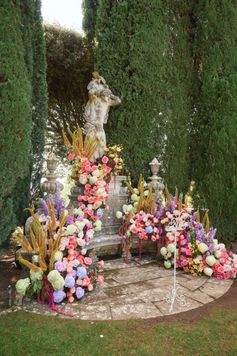 the extraordinaire villa la foce enchanted garden celebration