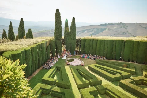 the extraordinaire villa la foce enchanted garden celebration