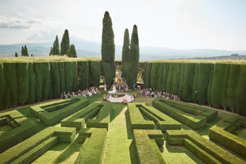 the extraordinaire villa la foce enchanted garden celebration