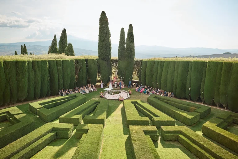 the extraordinaire villa la foce enchanted garden celebration