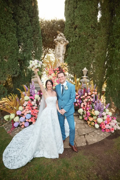 the extraordinaire villa la foce enchanted garden celebration