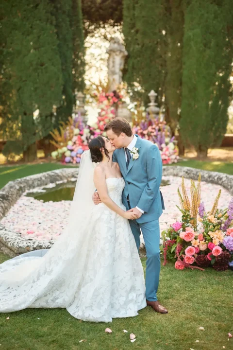 the extraordinaire villa la foce enchanted garden celebration