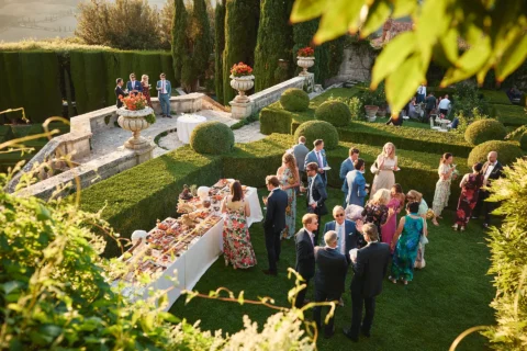 the extraordinaire villa la foce enchanted garden celebration
