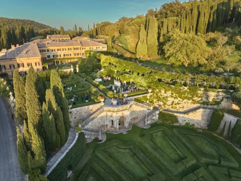 the extraordinaire villa la foce enchanted garden celebration