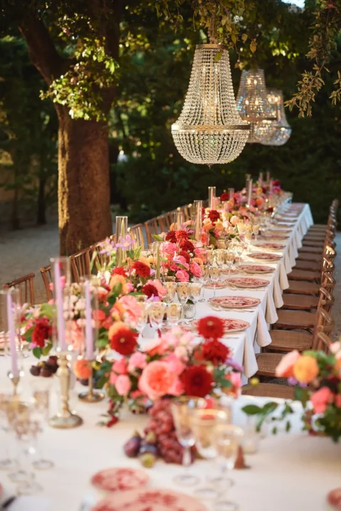 the extraordinaire villa la foce enchanted garden celebration