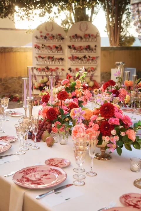 the extraordinaire villa la foce enchanted garden celebration