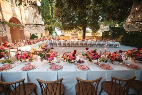 the extraordinaire villa la foce enchanted garden celebration