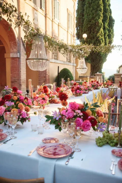 the extraordinaire villa la foce enchanted garden celebration