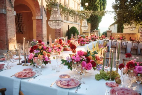 the extraordinaire villa la foce enchanted garden celebration