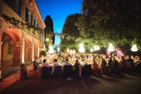 the extraordinaire villa la foce enchanted garden celebration