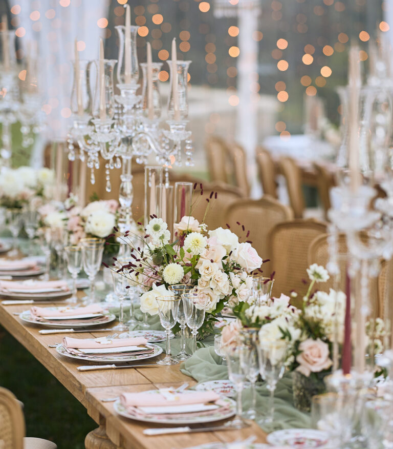 the extraordinaire romantic tablescape at castello di celsa wedding venice
