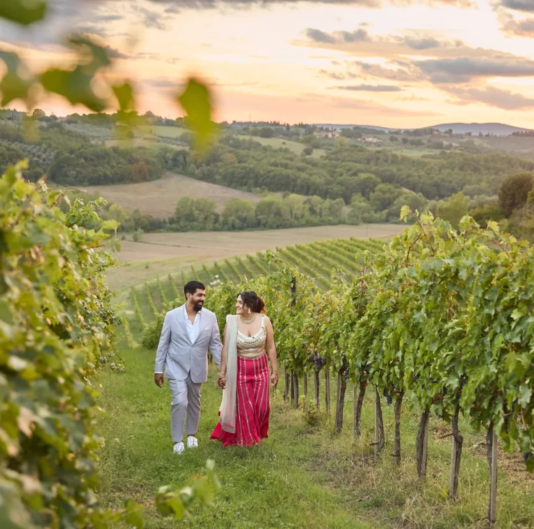 indian wedding in italy in tuscany