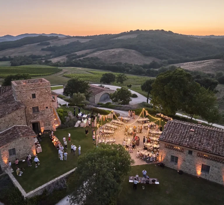 the extraordinaire wedding planner tuscany al fresco welcome dinner