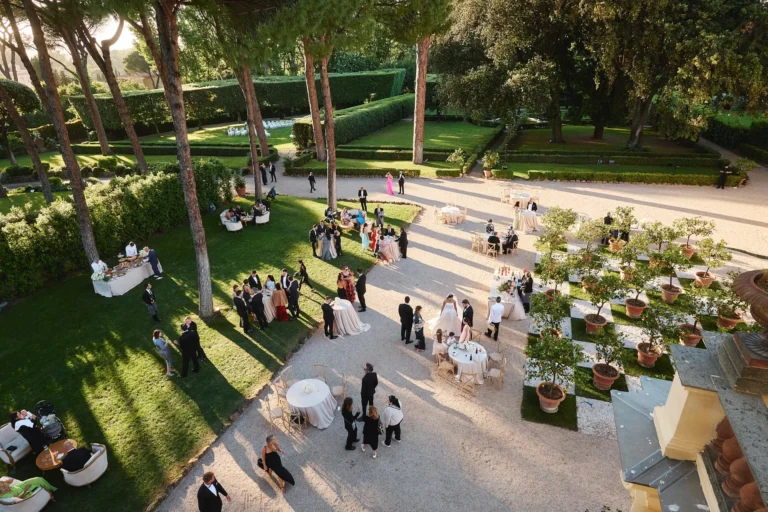villa aurelia wedding